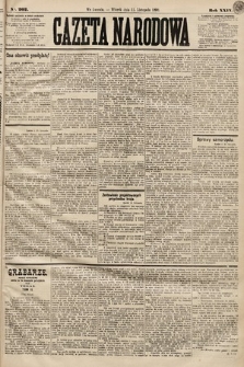 Gazeta Narodowa. 1890, nr 262