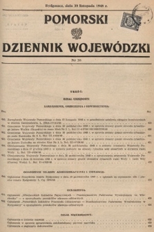 Pomorski Dziennik Wojewódzki. 1948, nr 38