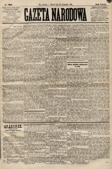 Gazeta Narodowa. 1890, nr 274