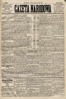 Gazeta Narodowa. 1890, nr 286