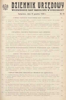 Dziennik Urzędowy Wojewódzkiej Rady Narodowej w Bydgoszczy. 1968, nr 19