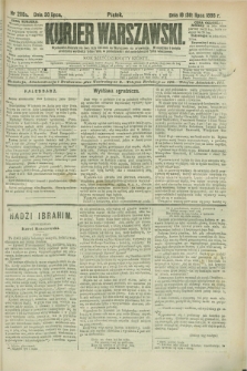 Kurjer Warszawski. R.66, nr 208a (30 lipca 1886)