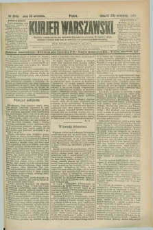 Kurjer Warszawski. R.66, nr 264b (24 września 1886)