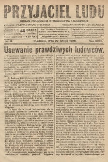 Przyjaciel Ludu : organ Polskiego Stronnictwa Ludowego. 1920, nr 8