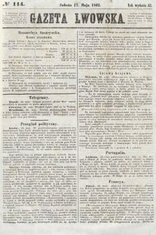 Gazeta Lwowska. 1862, nr 114