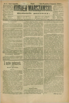 Kurjer Warszawski : dodatek poranny. R.71, nr 9 (9 stycznia 1891)