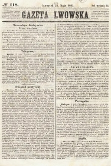 Gazeta Lwowska. 1862, nr 118
