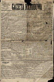 Gazeta Narodowa. 1891, nr 1