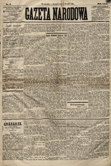 Gazeta Narodowa. 1891, nr 4