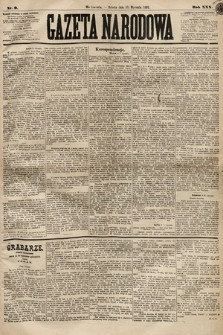 Gazeta Narodowa. 1891, nr 9