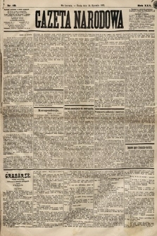 Gazeta Narodowa. 1891, nr 12
