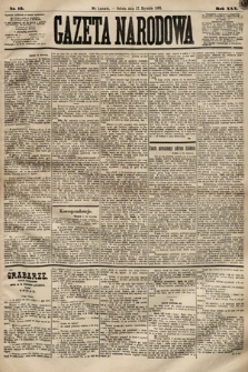 Gazeta Narodowa. 1891, nr 15