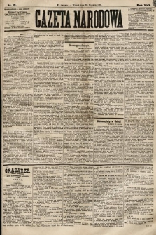 Gazeta Narodowa. 1891, nr 17