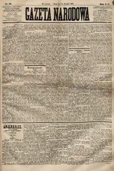 Gazeta Narodowa. 1891, nr 18