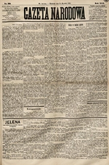 Gazeta Narodowa. 1891, nr 22