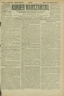 Kurjer Warszawski. R.72, nr 16 (16 stycznia 1892)