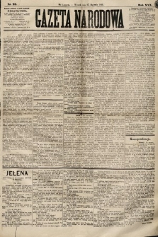 Gazeta Narodowa. 1891, nr 23