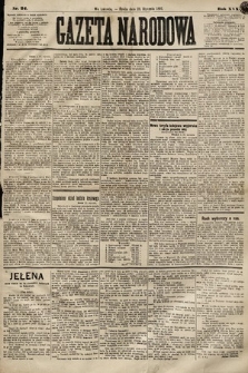 Gazeta Narodowa. 1891, nr 24