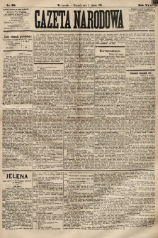 Gazeta Narodowa. 1891, nr 28