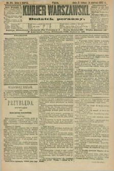 Kurjer Warszawski : dodatek poranny. R.72, nr 64 (4 marca 1892)