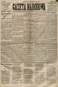 Gazeta Narodowa. 1891, nr 35