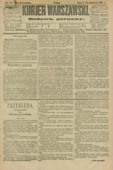 Kurjer Warszawski : dodatek poranny. R.72, nr 106 (15 kwietnia 1892)
