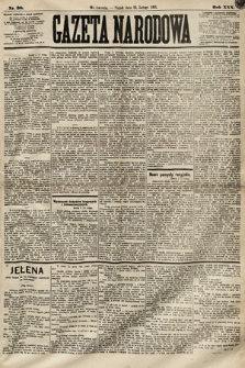 Gazeta Narodowa. 1891, nr 38