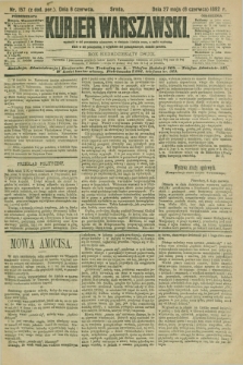 Kurjer Warszawski. R.72, nr 157 (8 czerwca 1892)