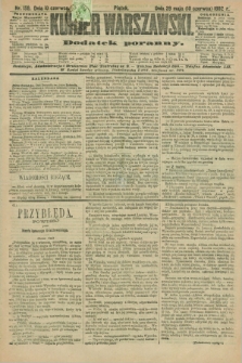 Kurjer Warszawski : dodatek poranny. R.72, nr 159 (10 czerwca 1892)