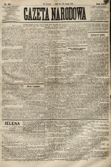 Gazeta Narodowa. 1891, nr 44