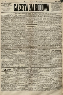 Gazeta Narodowa. 1891, nr 46