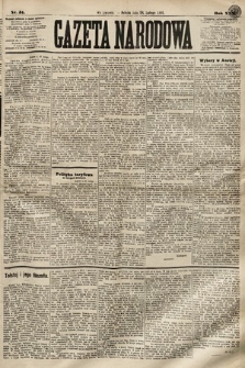 Gazeta Narodowa. 1891, nr 51
