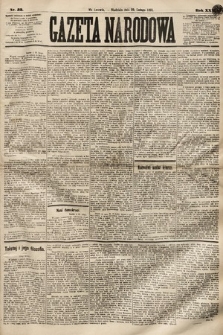Gazeta Narodowa. 1891, nr 52