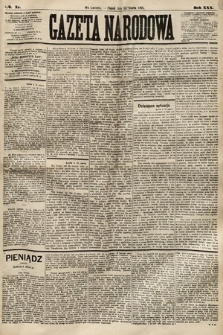 Gazeta Narodowa. 1891, nr 62
