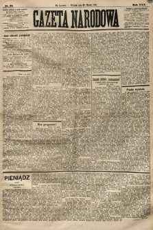 Gazeta Narodowa. 1891, nr 71