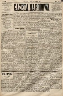 Gazeta Narodowa. 1891, nr 75