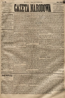 Gazeta Narodowa. 1891, nr 80