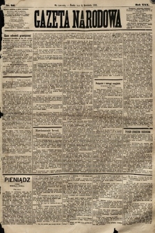 Gazeta Narodowa. 1891, nr 84