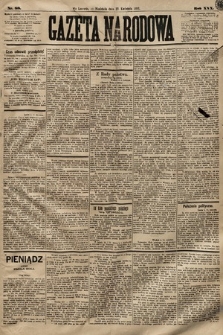 Gazeta Narodowa. 1891, nr 88