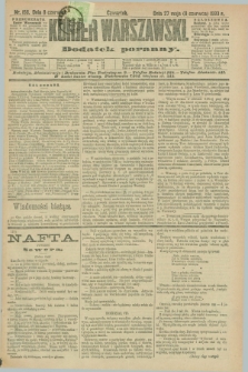 Kurjer Warszawski : dodatek poranny. R.73, nr 156 (8 czerwca 1893)