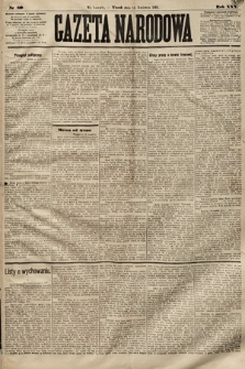 Gazeta Narodowa. 1891, nr 89