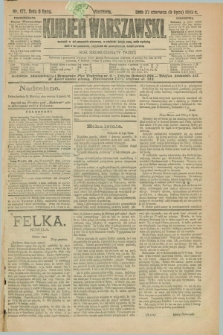 Kurjer Warszawski. R.73, nr 187 (9 lipca 1893)