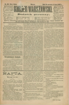 Kurjer Warszawski : dodatek poranny. R.73, nr 189 (11 lipca 1893)