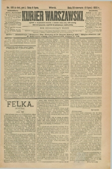 Kurjer Warszawski. R.73, nr 189 (11 lipca 1893)