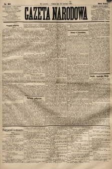 Gazeta Narodowa. 1891, nr 93