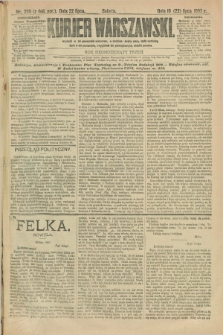 Kurjer Warszawski. R.73, nr 200 (22 lipca 1893)