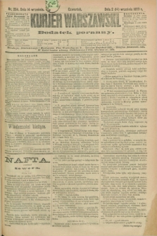 Kurjer Warszawski : dodatek poranny. R.73, nr 254 (14 września 1893)