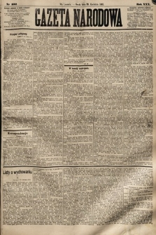 Gazeta Narodowa. 1891, nr 102