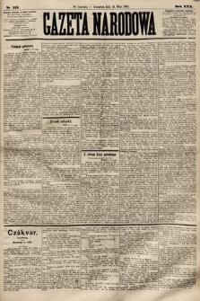 Gazeta Narodowa. 1891, nr 115