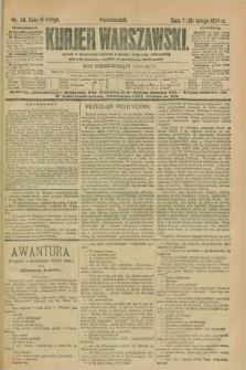 Kurjer Warszawski. R.74, nr 50 (19 lutego 1894)
